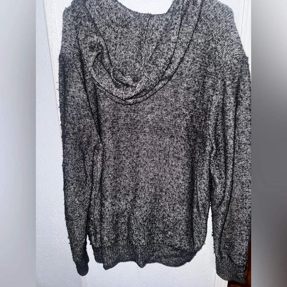 Calvin Klein Jeans Charcoal Heather Knit Cardigan